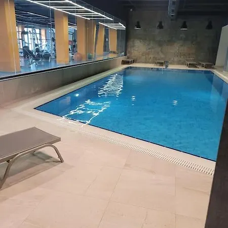 5 Etoiles 1+1 Avec Piscine Apartman Isztambul